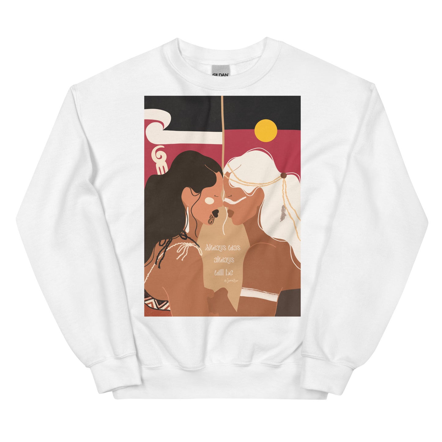 ALWAYS WAS ALWAYS WILL BE CREWNECK JUMPER